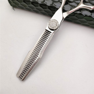Ciseaux à cheveux professionnels LQ, lame standard de 6 pouces, pour droitiers, utilisation en salon de beauté, outils de coiffure en acier inoxydable - Product Image 4