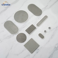 Chenrui Filter Disc Kawat Berlubang Baja Tahan Karat 304 316 Kustom untuk Penyaring Cairan Berkualitas Tinggi Efisiensi 90%