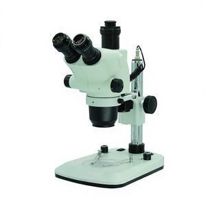 SCITEK実体顕微鏡 作動距離110mm 倍率7-45倍 スライド移動範囲100mm 実験室用 - Product Image 1
