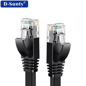 Cable de Conexión UTP CAT6 Plano de PVC de 0.5m a 50m, 32AWG, 8 Conductores de Cobre Trenzado, Precio al por Mayor - Product Image 3