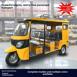 Tricycle à <span class=keywords><strong>essence</strong></span> inspiré de Bajaj, <span class=keywords><strong>neuf</strong></span> places, parfait pour le service de navette touristique avec trois rangées de sièges - Product Image 4