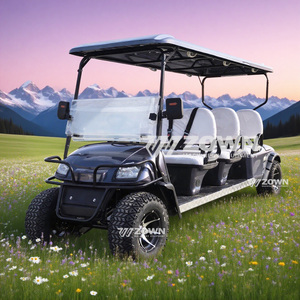 Voiturette de golf électrique ZOWN Quick Charge 2 places avec tableau de bord intelligent et affichage de la puissance en temps réel pour usage quotidien en club de golf - Product Image 6