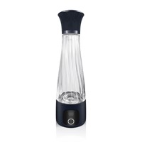 Générateur d'eau hydrogénée portable 350 ml avec écran LED, bouteille d'eau riche en hydrogène alimentée par USB pour la maison, les voyages, l'extérieur et la salle de sport