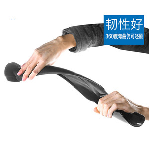 Garde-boue de vélo à couverture complète de 72 cm pour vélo de montagne de 26 pouces, accessoire de garde-boue en plastique noir - Product Image 3