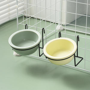 Gamelle <span class=keywords><strong>en</strong></span> céramique Doe pour chat et chien avec support suspendu anti-renversement et gamelle d'eau fixe pour chien - Product Image 6