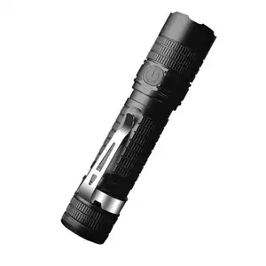 LED waterproof tactical flashlight with high brightness rechargeable torch light suitable for outdoor