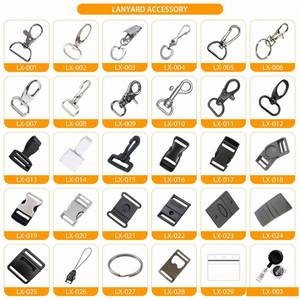 Free Sample Promotional Customized Polyester Lanyard Ribbon Sublimation Blank Lanyards with Logo Custom - Product Image 3