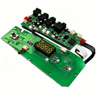 Module amplificateur stéréo double canal PCBA avec circuit de lecture MP3 et écran tactile numérique pour système de sonorisation DIY
