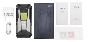 Unihertz 8849 Tank 3, Teléfono Inteligente 5G, 32GB+512GB, 200MP, 120Hz, 23800mAh, Cargador de 120W, Teléfono Móvil con Dimensity 8200 - Product Image 2
