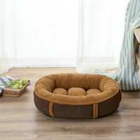 ZMaker vente en gros, canapé de luxe personnalisé, calmant, lavable, pour chien, lit de chat en peluche