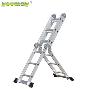 <b>Ladder</b> Aluminum Heavy Duty Low Price Multi Use Folding Portable Foldable Manufacturer in China - Product Image 6