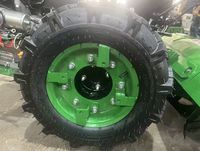 Motoculteur diesel/essence HYZH avec boîte de vitesses - Outil agricole multifonctionnel