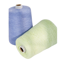 Filéé à la machine YZ6044 28S/2 haute ténacité, écologique, anti-boulochage, VORTEX, 52% viscose, 26% PBT, 22% nylon, teint, doux pour la peau, élastique