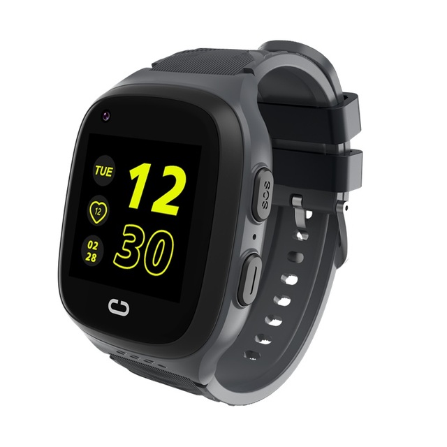 4G Kids Smartwatch SOS IP67 Waterproof IPS Square Display GPS Video Call Camera APP Setracker Remote Control Alarm Clock Gaming