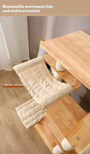 إطار تسلق القط سرير الحيوانات الأليفة متعددة القط استخدام الأسرة الكل في واحد رف القط الحيوانات الأليفة أثاث لوازم لعبة - Product Image 6