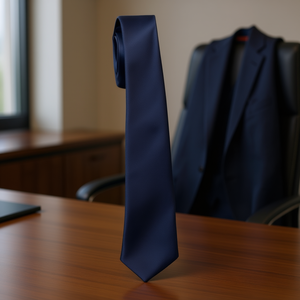 Cravatta Classica Monocolore 100% Poliestere, Accessorio per Uso Quotidiano per Uomini e Donne - Product Image 2