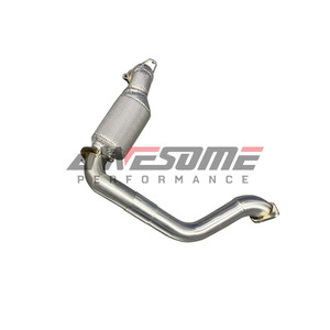 Sistema de Escape de Alto Rendimiento para <span class=keywords><strong>Mercedes</strong></span> <span class=keywords><strong>A35</strong></span>/CLA35/GLA35/GLB35 AMG 2.0T M260 Motor 2019+ con Downpipe Catalizado - Product Image 2