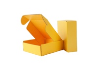 Échantillon gratuit Vente en gros Boîte avion pliable en carton ondulé Emballage couleur imprimé personnalisé Boîte postale en carton d'expédition avec logo personnalisé