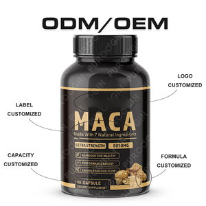 Kapsul Maca Ginseng Berkualitas Tinggi OEM, Pendukung Energi Pria, Kapsul Akar Maca Organik, Penguat Energi, Pil Maca Kuat - Product Image 4