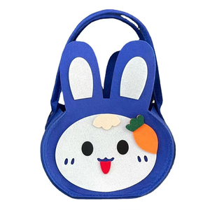 Oster-Hasen-Aufbewahrungstasche mit Eigenem Logo, Filz-Eierkorb, Kreative Vliesstoff-Tasche, Kinder-Cartoon-Geschenktasche - Product Image 4