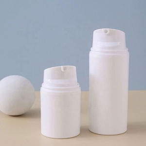 Botella de Plástico de Lujo de 30 ml, 50 ml, 100 ml, Botella con Bomba de Vacío para Lociones Cosméticas, Botella con Bomba sin Aire Blanca - Product Image 2