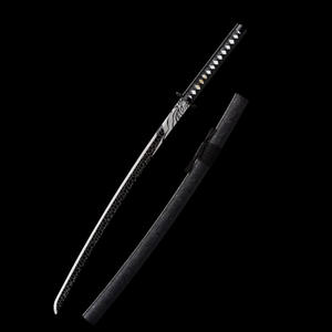 Espada Longquan Xiake Tang con Funda Integrada, Cuchillo de Comando Japonés Estilo Anime, Curvo, Jugyo, Juego de Espadas de Entrenamiento - Product Image 2