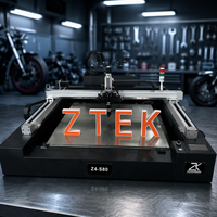 Nouvelle Arrivée ZTEK Z3-S120 Klipper Imprimante 3D Haute Vitesse 800mm 1200mm pour l'Impression de Lettres en Relief et de Panneaux Publicitaires