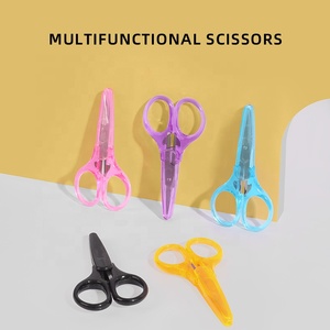 Mini Stainless Steel Beard <strong>Mustache</strong> Hair Eyebrow Nose Trimmer <strong>Scissor</strong> with Cover for Personal Care - Product Image 2