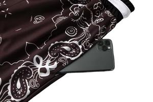 Da <span class=keywords><strong>uomo</strong></span> ad asciugatura rapida da 5 pollici Short American Streetwear allenamento estivo da palestra stampa Paisley allenamento atletico Casual traspirante - Product Image 5