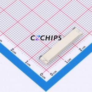 XW0520012-420R-001 FFC/FPC Connector SMD,P=0.5mm,Horizontal Mount Connector Flip Cover Type Bottom Contact 42P 0.5mm - Product Image 2