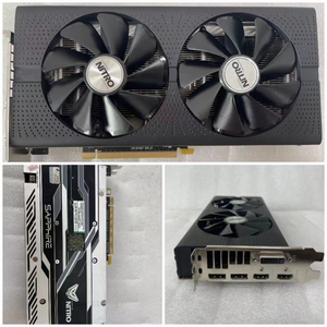 Tarjetas Gráficas Usadas RX580 8GB Sapphire Blancas y Negras 2304sp, Tarjeta Gráfica de Segunda Mano RX580 8GB Sapphire Blancas y Negras G - Product Image 2