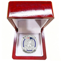 Bague de championnat des Patriots de la Nouvelle-Angleterre 2025, bijoux de collection sportifs pour hommes