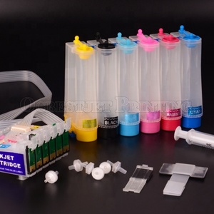 Cartouche d'encre Supercolor Ciss 6 couleurs/SET pour imprimante Epson L800 R300 R230 R270 R290 T50 1390 1400 1450 1500 - Product Image 3