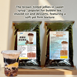 Geleia de Café Fresca Baili Vegana Sem Glúten Halal Sem Corantes para Ingredientes de Chá de Pérolas - Product Image 4