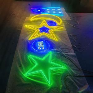 Letrero Luminoso LED Grande para Barbería, con Alimentación USB, Letrero con Logotipo Comercial para Peluquería, Tienda, Sala de Juegos, Bar, Pub - Product Image 6