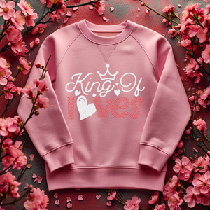 Transfert de correctif de haute qualité Bling Glitter King of Loves Rhinestone Valentine <span class=keywords><strong>pour</strong></span> la Saint-Valentin - Product Image 5