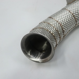 ดาวน์ไปป์ปี 2018 สำหรับ Mercedes-Benz W213 E63 E63S AMG M178 4.0T พร้อมแผ่นกันความร้อน - Product Image 5