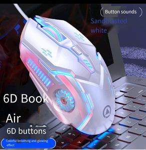 เมาส์เกมมิ่งแบบมีสาย RGB สำหรับคนถนัดขวา พร้อมไฟ RGB 7 สี ปุ่มเงียบแบบ Silent Switches ดีไซน์เฉพาะตัว ช่วยเพิ่มความได้เปรียบในการเล่นเกม - Product Image 3