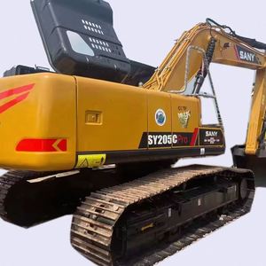 Machinerie d'excavation d'occasion de l'année 2022, marque SANY, excavatrice d'occasion SY205C pour la construction et les travaux miniers, certifiée CE - Product Image 1