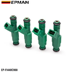 EPMAN Injetor de combustível de alto fluxo 440CC 42LB 0280155968 EV6 BA BF HSV FPV Turbo para Ford Falcon VW Golf Audi S4 EP-FI440C968