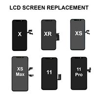 Layar LCD Grosir 7 8 Plus X Xr Xs Max 11 12 13 Pro Max Layar Lcd LCD Lcd Ponsel untuk Layar Iphone X