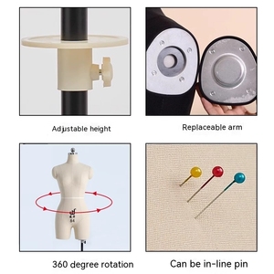 Boutique populaire demi-corps courbé femme utilisée robe forme <span class=keywords><strong>couture</strong></span> <span class=keywords><strong>couture</strong></span> mannequins réglables Mannequins jambes femme corps <span class=keywords><strong>buste</strong></span> torse - Product Image 4