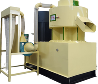 Fada Mini-broyeur de sciure de bois à haut rendement 1-1,5 tonnes/h, économique, 380V triphasé, garantie 3 ans, moteur 90 kW, 4500 kg, Shandong