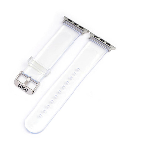 <span class=keywords><strong>Correa</strong></span> Transparente de PVC para Reloj Inteligente, Compatible con <span class=keywords><strong>Apple</strong></span> <span class=keywords><strong>Watch</strong></span> Series 8/7/6/5/4/3/2/1 - Product Image 5