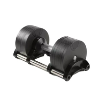 Ensemble d'haltères réglables WENDY pour l'entraînement de force, haltères en fonte rondes réglables, augmentation de 4 kg