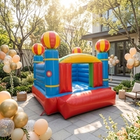 Château gonflable commercial de qualité supérieure pour adultes et enfants, rose et blanc, avec toboggan, pour l'extérieur