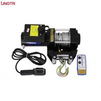 Vente chaude - Treuil électrique pour voiture 12V/24V, capacité 2000-20000 lbs, treuil tout-terrain manuel, treuil électrique robuste pour extérieur