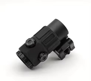 Lente d'ingrandimento ottica BUZZARD G45 5X con attacco rapido QD ribaltabile lateralmente, magnifier tattico di facile utilizzo, accessori da caccia - Product Image 1