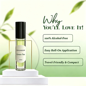 Aceite de <span class=keywords><strong>Perfume</strong></span> Concentrado de Té Verde Natural de Larga Duración con Aplicador Roll-on Fácil de Usar para Hombres y Mujeres - 10ML Hecho en China - Product Image 3