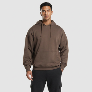 Nouveau design 2025 – Sweat à capuche surdimensionné pour homme, demi-zip, épais, haute qualité, en velours polyester/coton – Meilleure vente hiver - Product Image 1